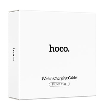 Cablu Incarcare Wireless Hoco Y28, Smartwatch Y28, USB-A, 5W, Qi, 1m - Negru