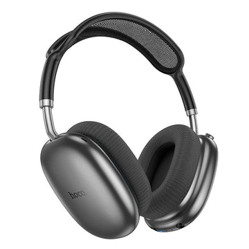 Casti Wireless Hoco W55 Plus, Over Ear, Bt5.4, ANC, 45h StandBY - Gri