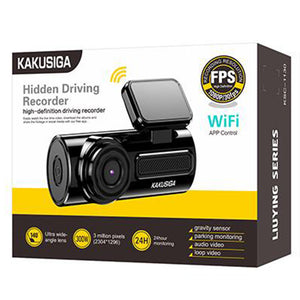 Camera de Bord Kaku KSC-1130, 1080P/30fps, iPhoneS HD, 5V, 180mAh, Control pe Telefon - Negru