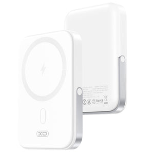 Baterie externa XO PR242, PD20W, Stand U-Shape, 5000mAh, Fast Charge - Alb