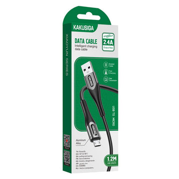 Cablu Date si Incarcare Kaku KSC-724, USB-A la MicroUSB, 18W, 2.4A, 1.2m - Negru