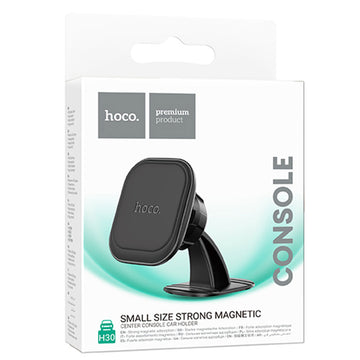 Suport Auto Hoco H30, Magnetic, Montaj Bord, MultiAngle, MiniSize - Negru