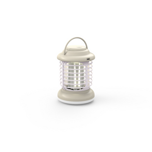 Lampa Camping XO YH10, Travel, Anti Tantari, Reincarcabila, Conectare USB, 1200MAh - Alb crem
