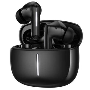 Casti Wireless Hoco EQ34 Plus, Ear Buds, BT 5.3, 180h StandBy, 320mAh, ANC, Glaze - Negru