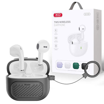 Casti Wireless XO X26, Ear Buds, BT 5.1, 180h StandBy, 300mAh, Husa + Lanyard - Negru