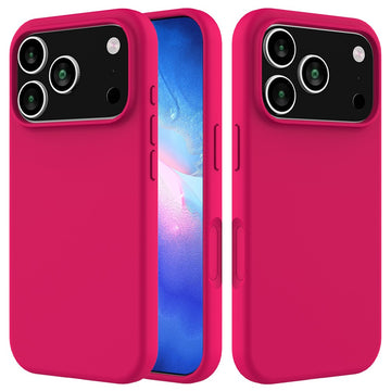 Husa Soft pentru iPhone 18 Pro, MicroFiber, TPU - Roz