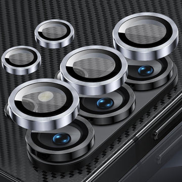 Folie pentru Samsung S26 Ultra, Lens Cover, AutoAlign KiT - Rama argintiu