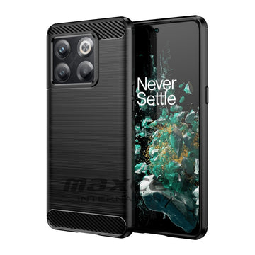 Husa Brush pentru Xiaomi Redmi A3, TPU, Metall Look - Negru