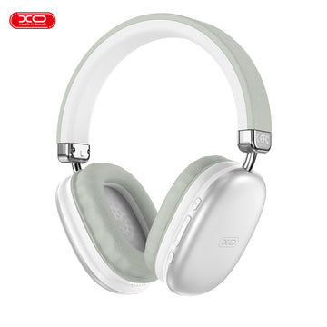 Casti Wireless XO BE45, On-Ear, BT 5.3, 400mAh, Comenzi Functii, Ambinet Light - Argintiu