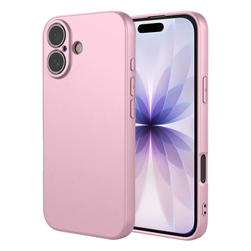 Husa Soft pentru iPhone 17 - Crem nisip