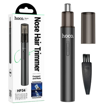 Hoco HP34, Aparat de Ingrijire, Nose Trimmer, Travell, UltraSpeed, 100mAh - Negru