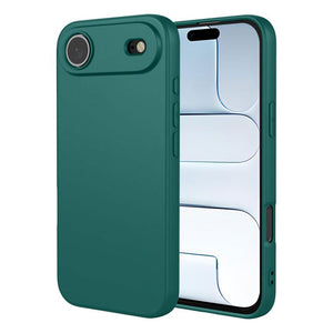 Husa Soft - iPhone 17 Air, MicroFiber, TPU, Dark Green