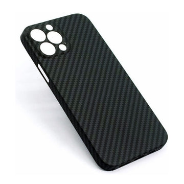 Husa Kevlar pentru iPhone 15 Plus, Aramid Fiber, UltraThin - Negru