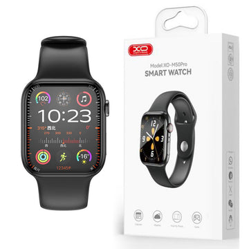 Ceas Sport XO M50, 200mAh, Memorie 64Mb, MultiFunction App, WaterProof - Negru