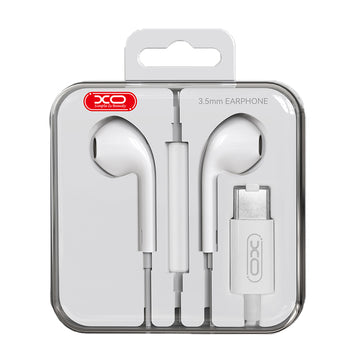 Casti cu Fir XO EP78, In Ear, USB-C, 1.2m Cablu, Digital - Alb