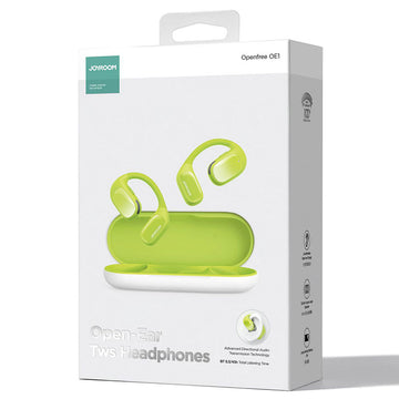 Joyroom (JR-OE1) - Casti Wireless, Open Ear, BT 5.3, 120h StandBy, 600mAh, Green