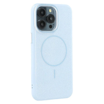 Husa Mag Glitter pentru Samsung S25 Ultra, MagCase, PC, Shinny - Albastru