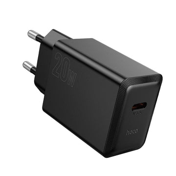 Incarcator Retea Hoco N68, PD20W 5V, 3A, 1xUSB-C, FastCharge - Negru