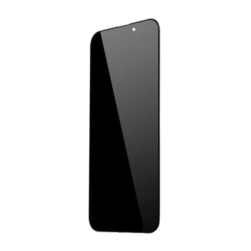 Folie Privacy pentru iPhone 15 Pro, Full Glass - Transparent / Negru