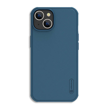 Husa Nillkin pentru iPhone 15 Plus, Frosted Series, PVC - Albastru
