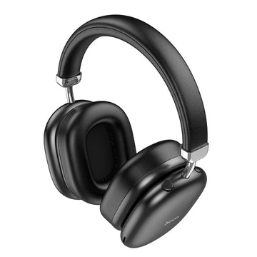 Casti Wireless Hoco W35 Max Joy, Over Ear, BT 5.3, 800mAh, 90h StandBy - Negru