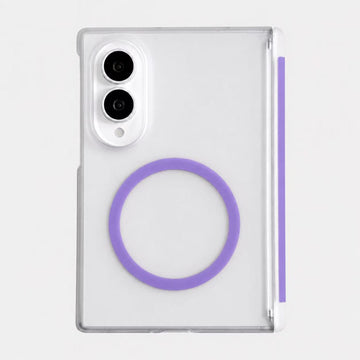 Husa pentru Samsung Z Fold 8, Pentru Samsung Galaxy Z Fold 8, Matte, Magsafe - Mov
