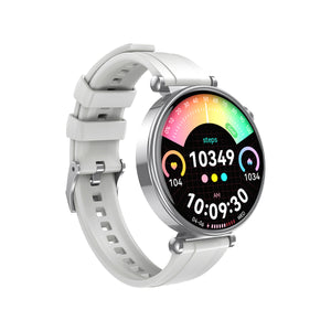 Ceas SmartWatch XO GT4 Mini, AMOLED, Wireless, Waterproof - Argintiu