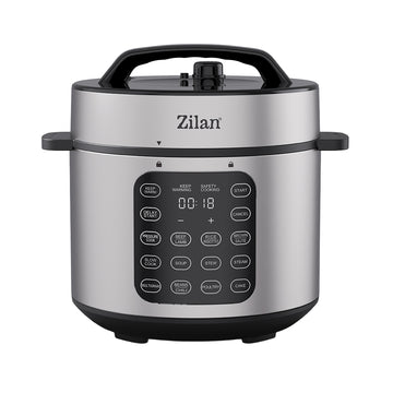 Oala sub Presiune Digitala Zilan ZLN9580, Multifunctionala, 6L, 12 Programe
