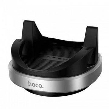 Suport Auto Hoco H100, Magnetic, Montaj Bord, Suction Cup, Pliabil, MultiAngle - Negru