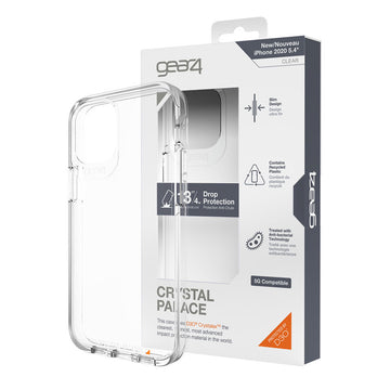 Husa Gear4 Clear pentru iPhone 12 Pro Max, cu MagSafe, Acryl, PVC - Transparent