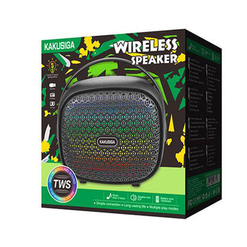 Boxa Portabila Kaku KK-6102, Wireless BT 5.3, 8W, 1500mAh - Negru