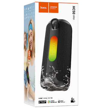 Boxa Portabila Hoco HC50, TWS, BT 5.0 Wireless, 5W, Sports - Negru