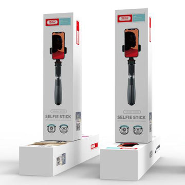 Suport Stand XO SS08, tip Selfie, pentru Telefon, Brat Telescopic, Tripods - Negru
