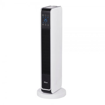 Aeroterma ceramica turn Zilan ZLN2069 alb 2200W, LED, telecomanda