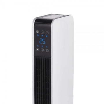 Aeroterma ceramica turn Zilan ZLN2069 alb 2200W, LED, telecomanda