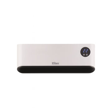 Aeroterma de perete Zilan ZLN5626 alba 2200W, LED, telecomanda