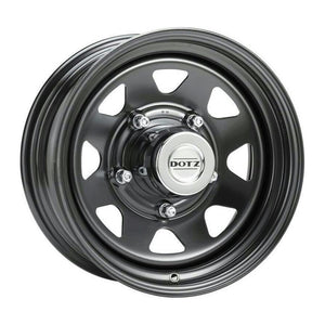 Janta otel DOTZ 4x4 Dakar dark Black 7x16 5x114.3 ET26 CB66