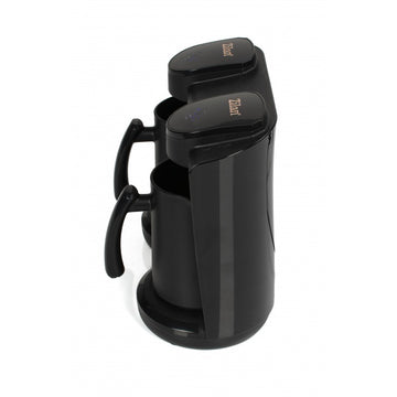Aparat cafea turceasca dublu Zilan ZLN1291 – 400W+400W, 250ml+250ml, negru