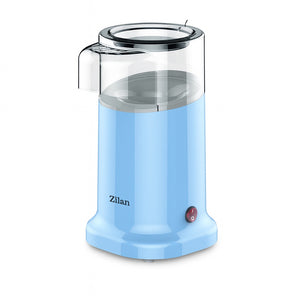 Aparat popcorn ZILAN ZLN3147 – 1200W, Sistem cu aer cald, albastru