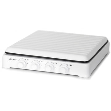 Aragaz 3 ochiuri Zilan ZLN-0032, doar GPL butelie, compact, protectie emailat, alb