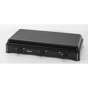 Aragaz 3 ochiuri Zilan ZLN-0032, negru, doar GPL butelie, compact, protectie