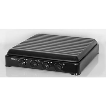 Aragaz 4 ochiuri Zilan ZLN-7079, negru, doar GPL butelie, compact, protectie emailat