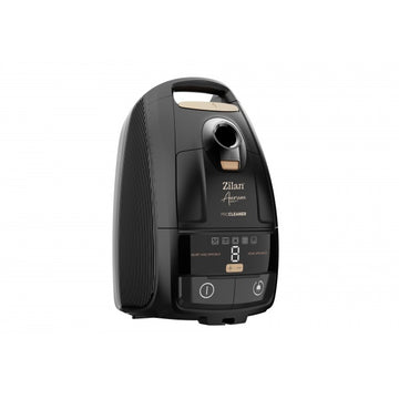 Aspirator cu sac Zilan ZLN4500 Aurum, 2400W, 5L, cupru, HEPA, afisaj digital, telecomanda, furtun 360°, silentios