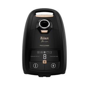 Aspirator cu sac Zilan ZLN4500 Aurum, 2400W, 5L, cupru, HEPA, afisaj digital, telecomanda, furtun 360°, silentios