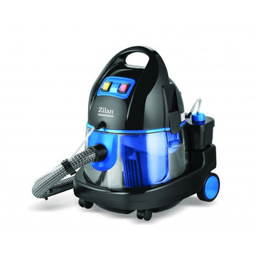 Aspirator profesional Zilan ZLN2013, 2200W, cu spalare, injectie-extractie, uscat/umed, 2 rezervoare, 8L sac, sistem Air Cleaning