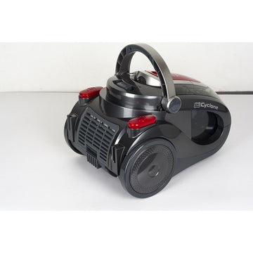 Aspirator profesional Zilan ZLN3529, 2000W, HEPA, filtrare ciclonica, 2L, tija inox, accesorii incluse, silentios, negru-rosu