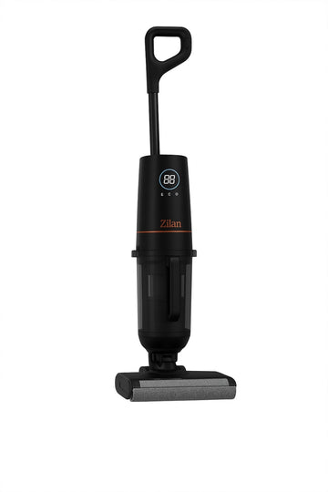 Aspirator vertical Zilan ZLN8000 Aurum, 200W, umed/uscat, HEPA, baterie 2500mAh, autonomie 40min, autocuratare, silentios