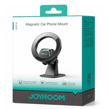 Suport Auto Joyroom JR-ZS376, Magnetic, Montaj Bord, MultiAngle, Metallic - Negru