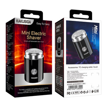 Kaku KSC-1506, Aparat de Ras Barba, Mini Shaver, Compact, 5W - Negru