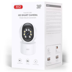 Camera Video XO CR01, Interior, 300W, NightVision, InfraRed, Smart Treasure - Alb